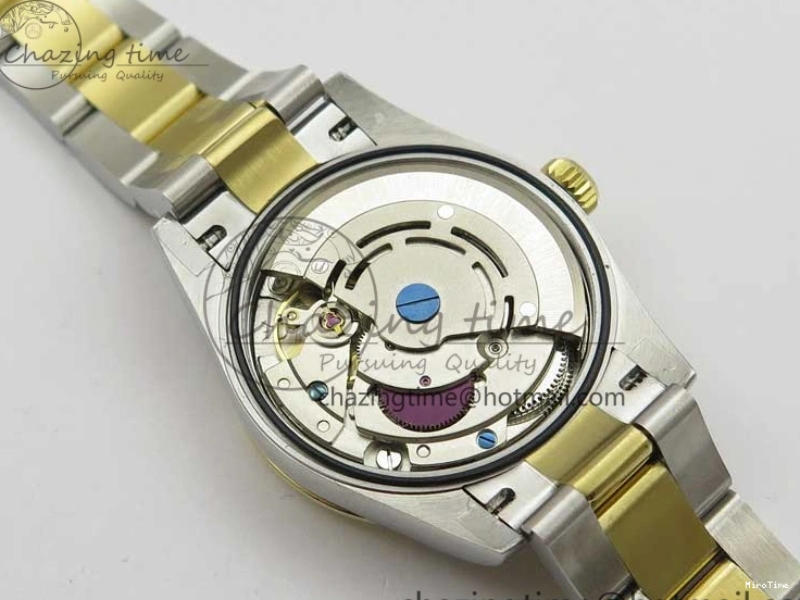 MiroTime 0506 Datejust 31mm 278273 SS YG BP Maker Best Edition Silver Sticks Markers Dial on SS YG Oyster Bracelet QuickDry 2712